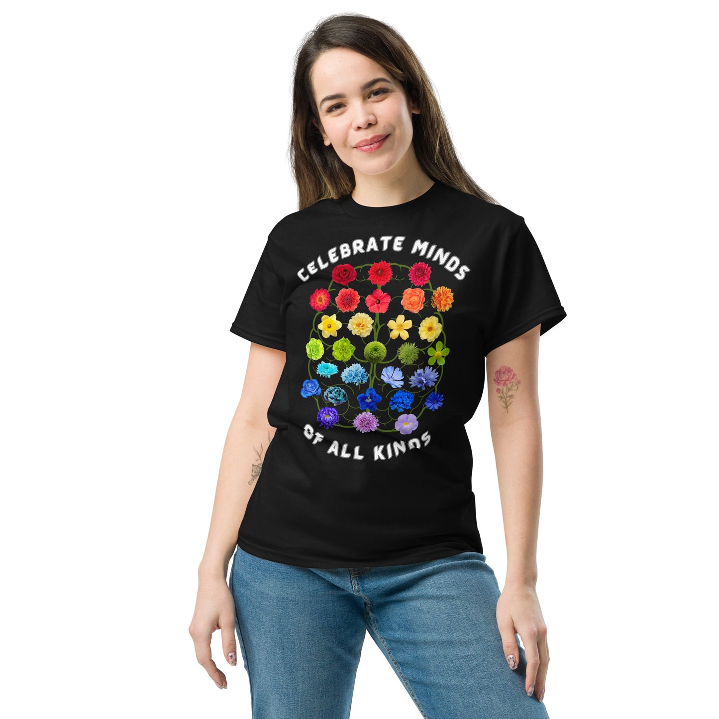 Celebrate Minds Of All Kinds Men's or Women's Classic Tee