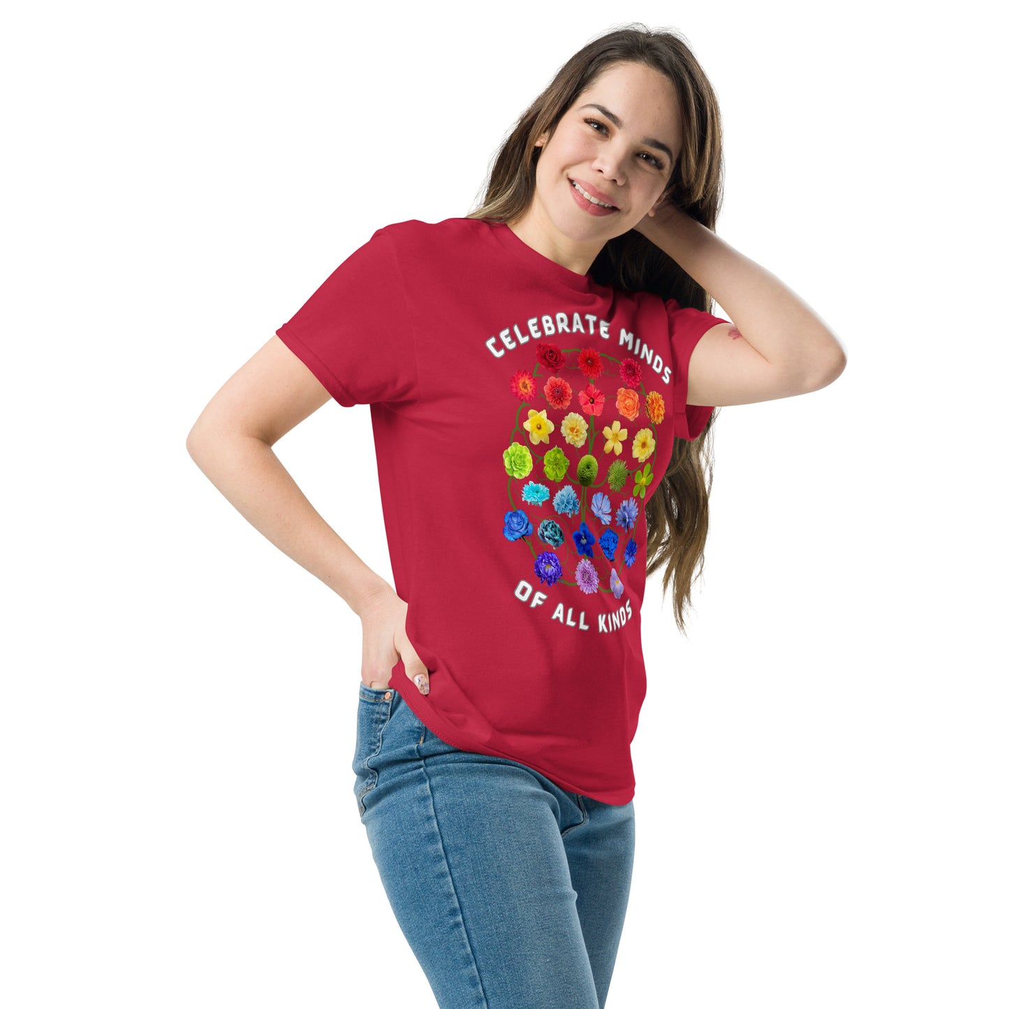 Celebrate Minds Of All Kinds Men's or Women's Classic Tee