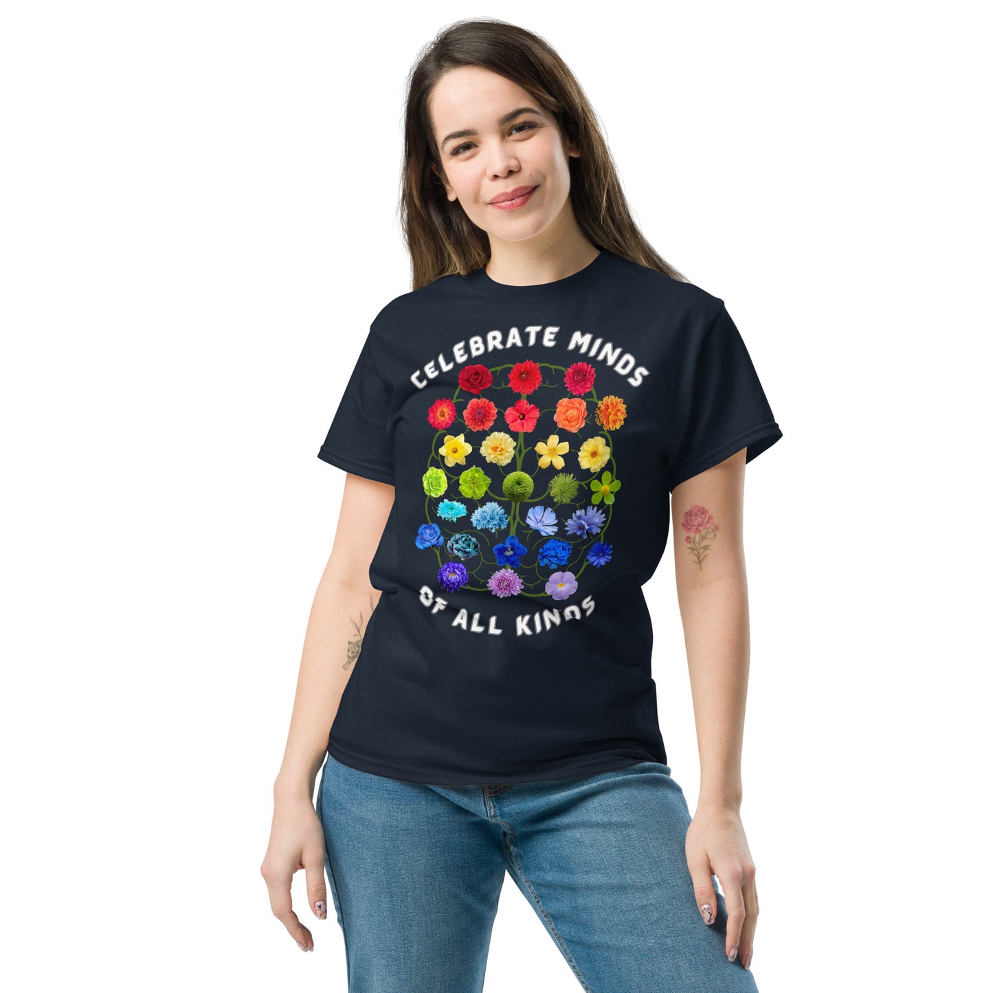 Celebrate Minds Of All Kinds Men's or Women's Classic Tee