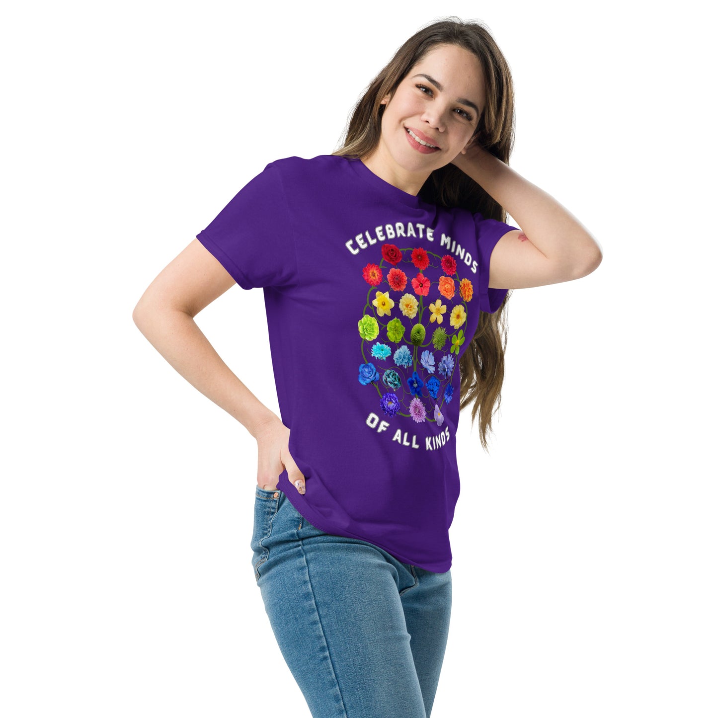 Celebrate Minds Of All Kinds Men's or Women's Classic Tee