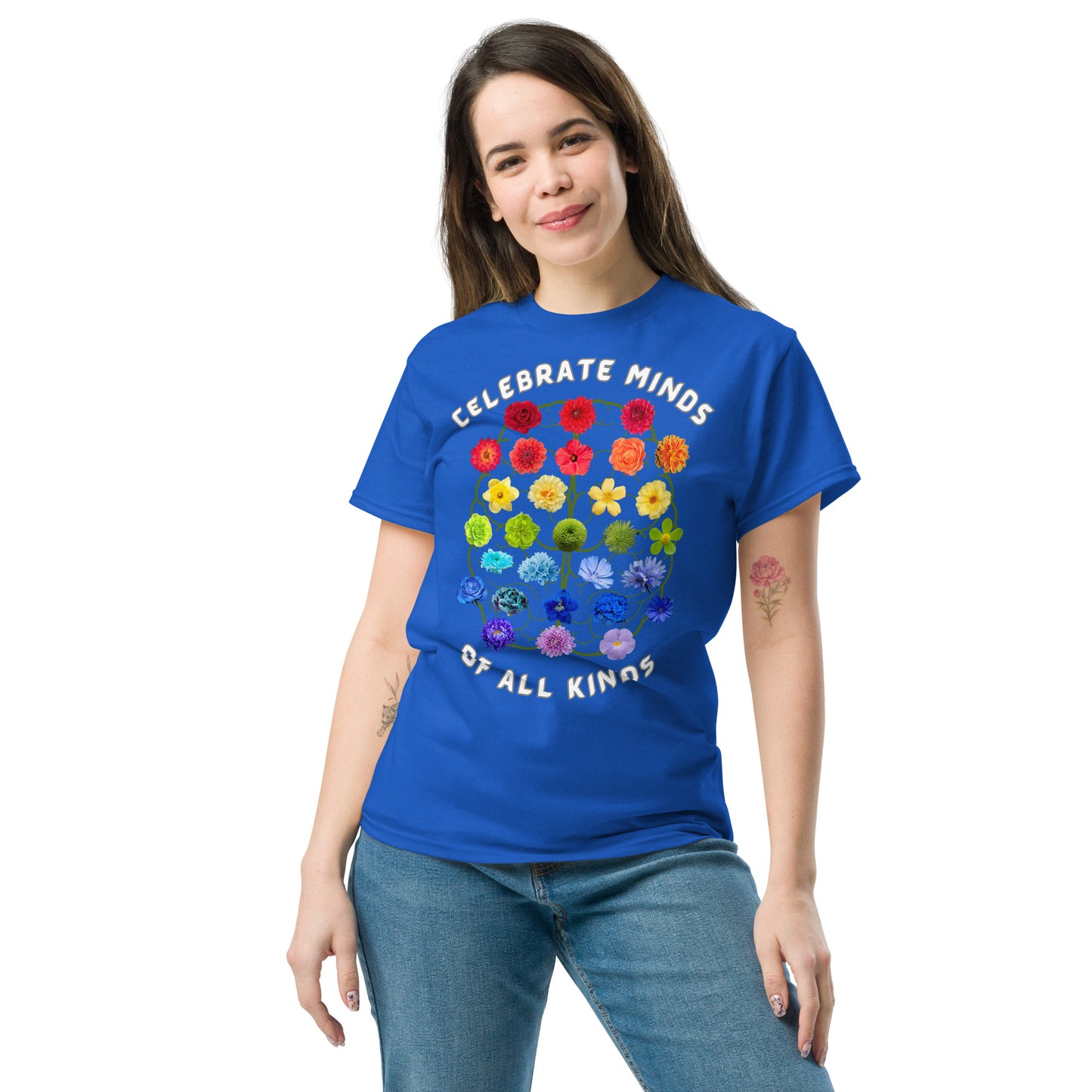 Celebrate Minds Of All Kinds Men's or Women's Classic Tee