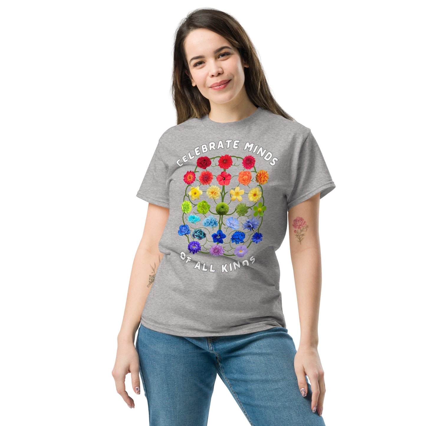 Celebrate Minds Of All Kinds Men's or Women's Classic Tee