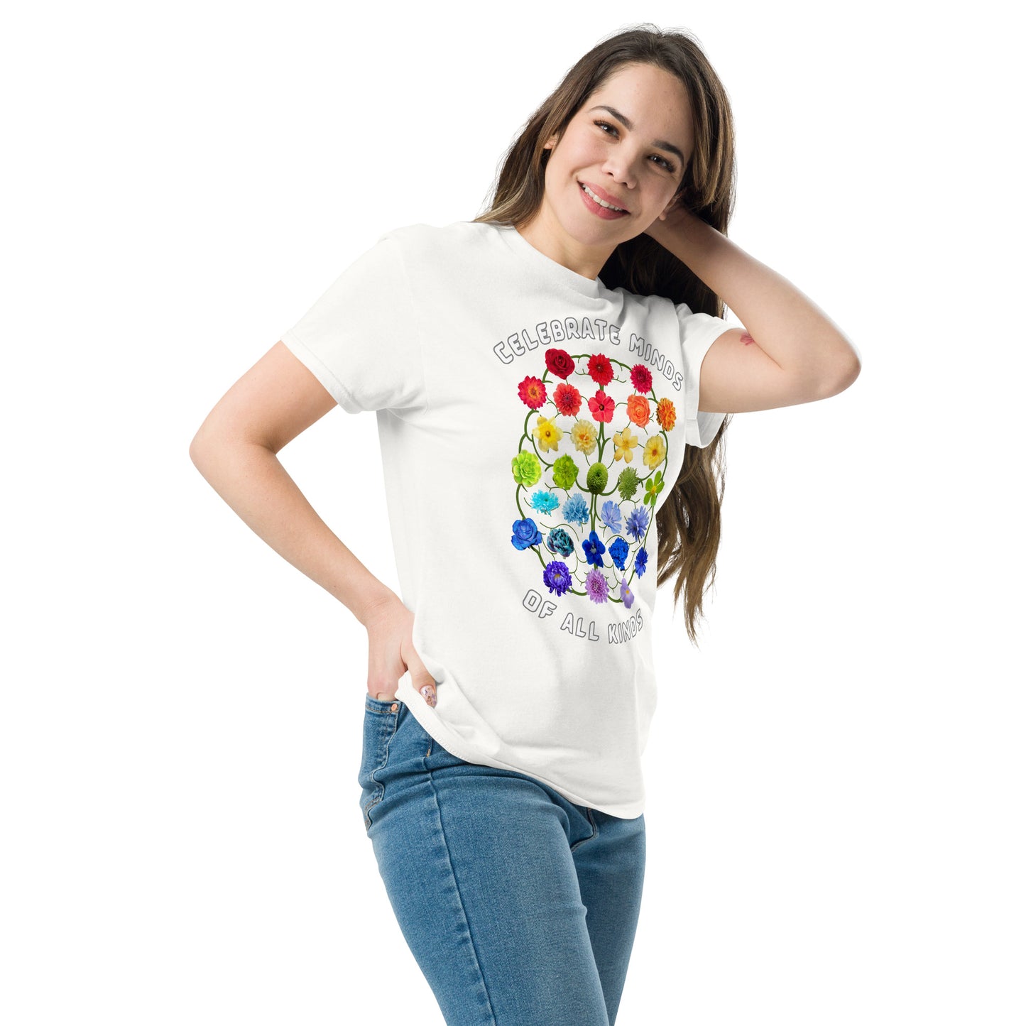 Celebrate Minds Of All Kinds Men's or Women's Classic Tee