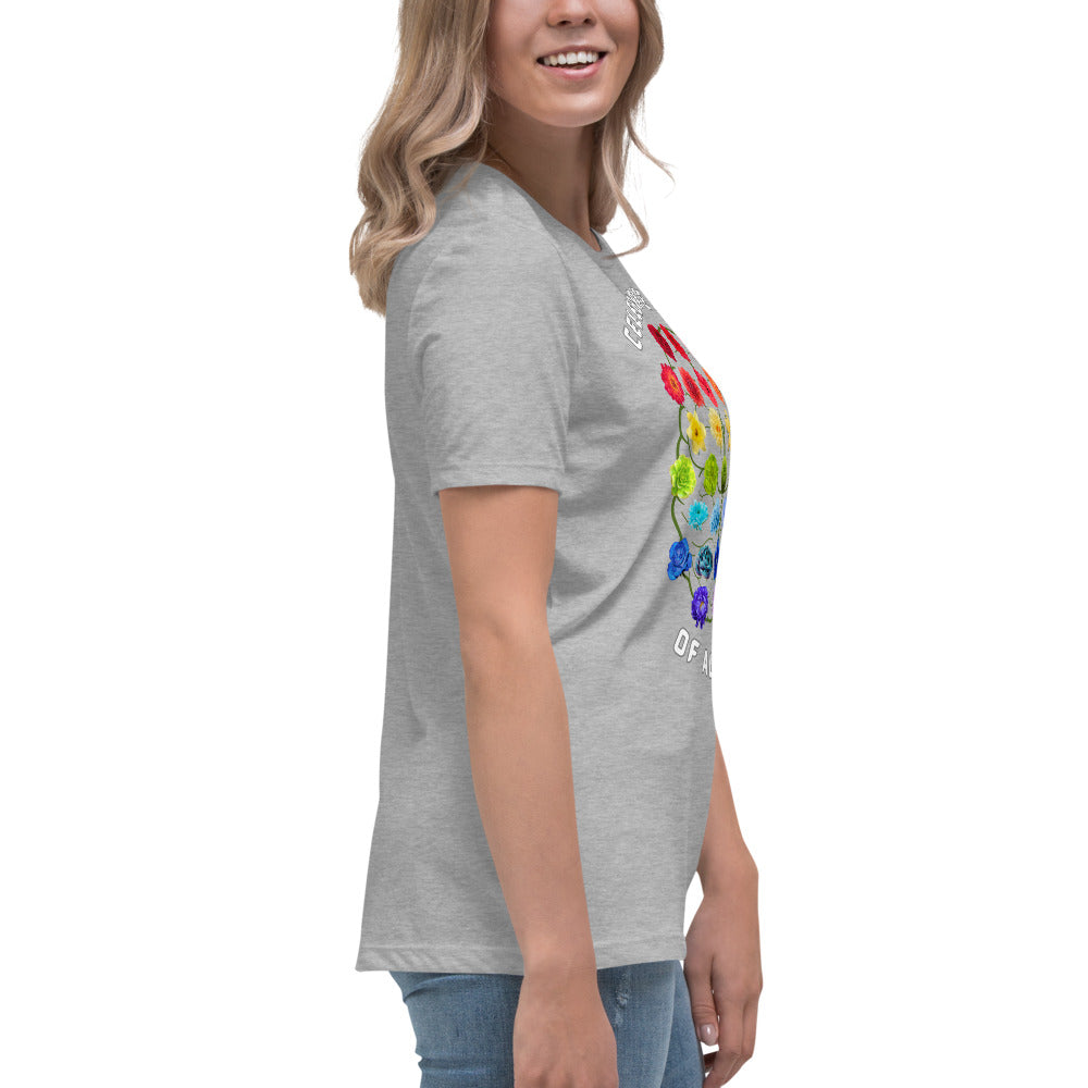 Celebrate Minds Of All Kinds Women's Relaxed T-Shirt