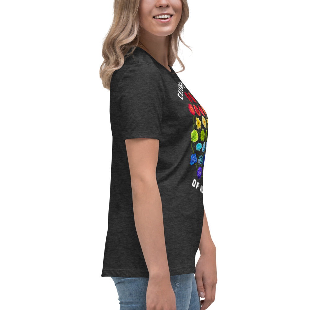 Celebrate Minds Of All Kinds Women's Relaxed T-Shirt