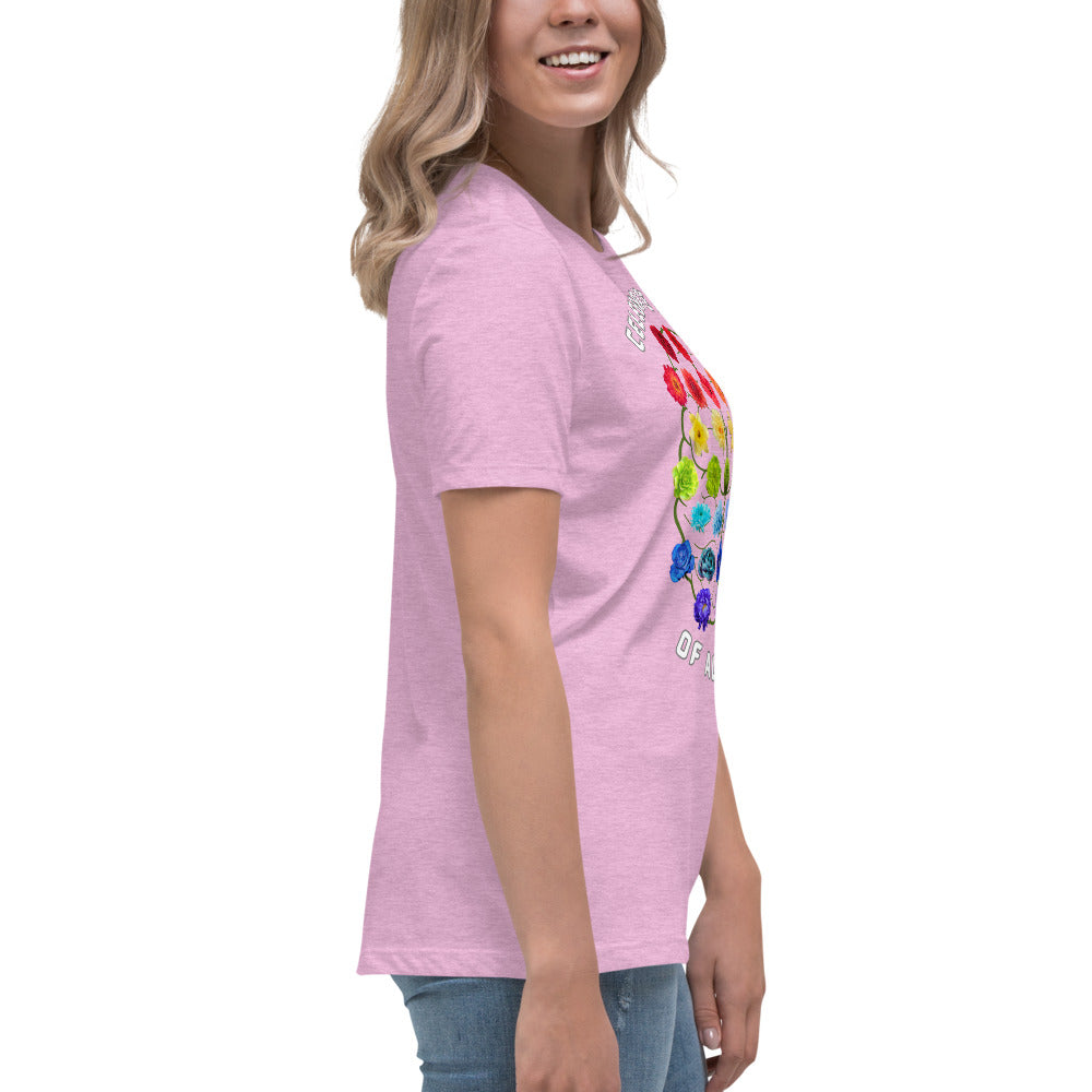 Celebrate Minds Of All Kinds Women's Relaxed T-Shirt