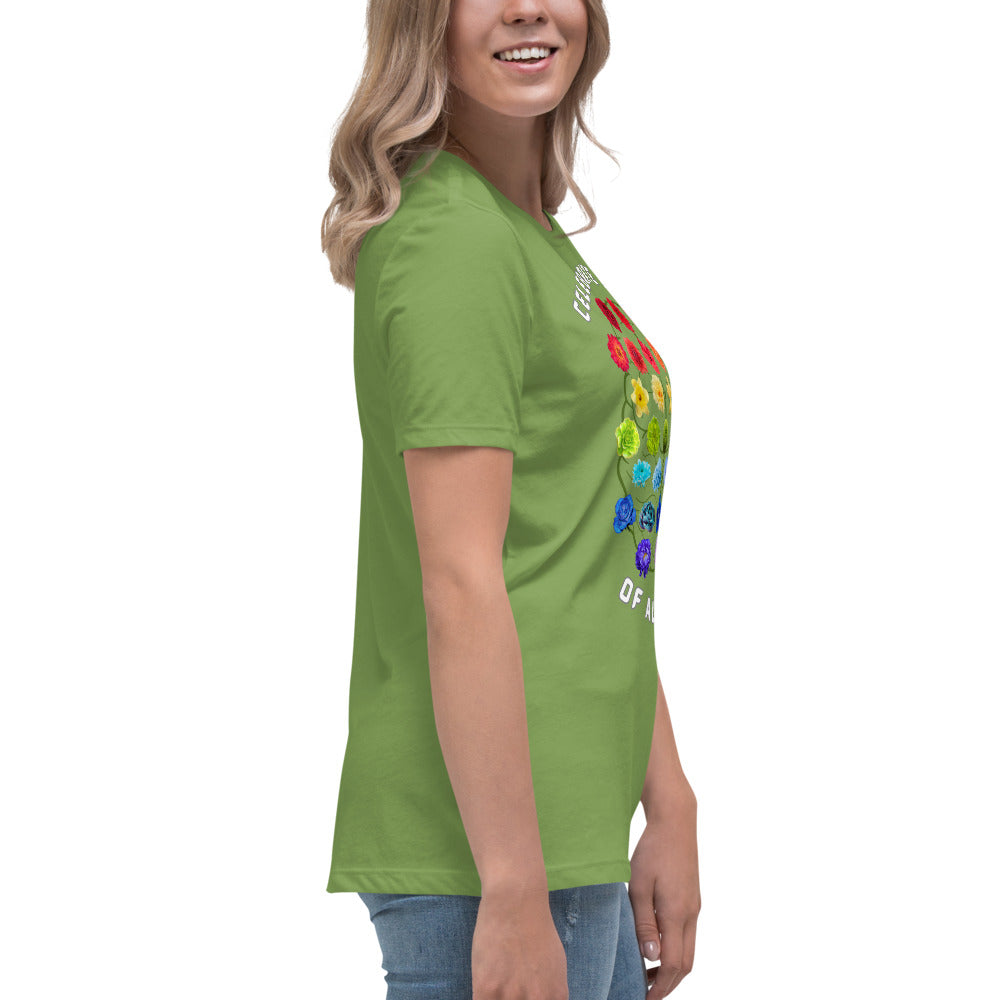 Celebrate Minds Of All Kinds Women's Relaxed T-Shirt