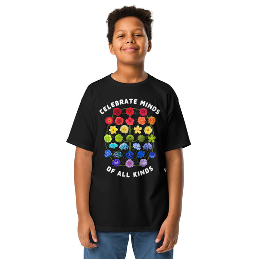 Celebrate Minds Of All Kinds Youth classic tee